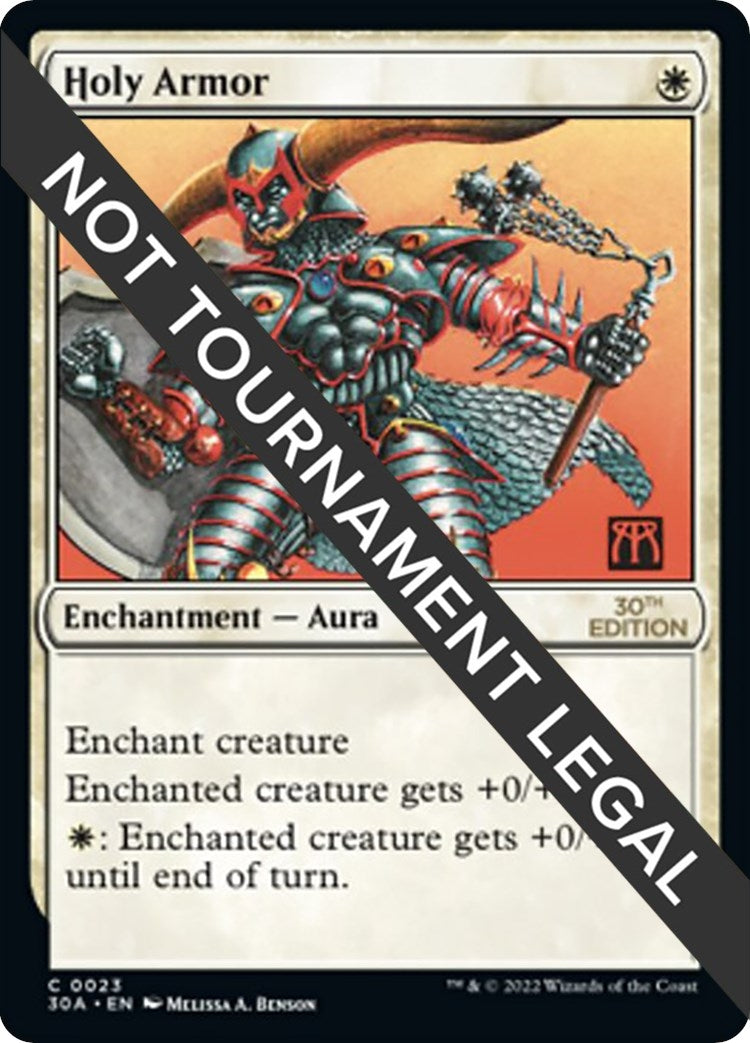 Image for Holy Armor (30th Anniversary Edition) (23) - Magic: The Gathering