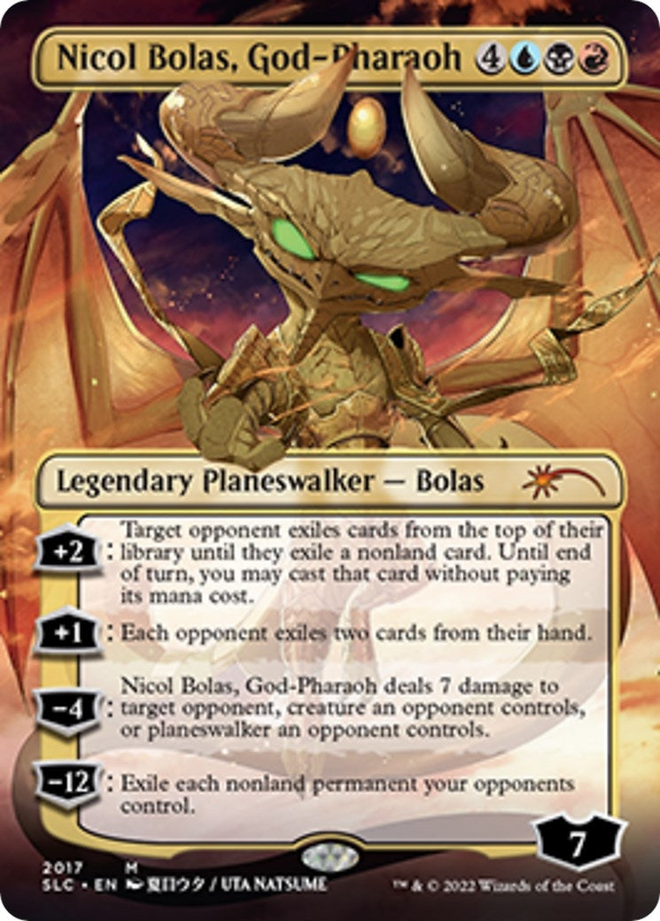 Image for Nicol Bolas, God-Pharaoh (Secret Lair: 30th Anniversary Countdown Kit) (2017) - Magic: The Gathering