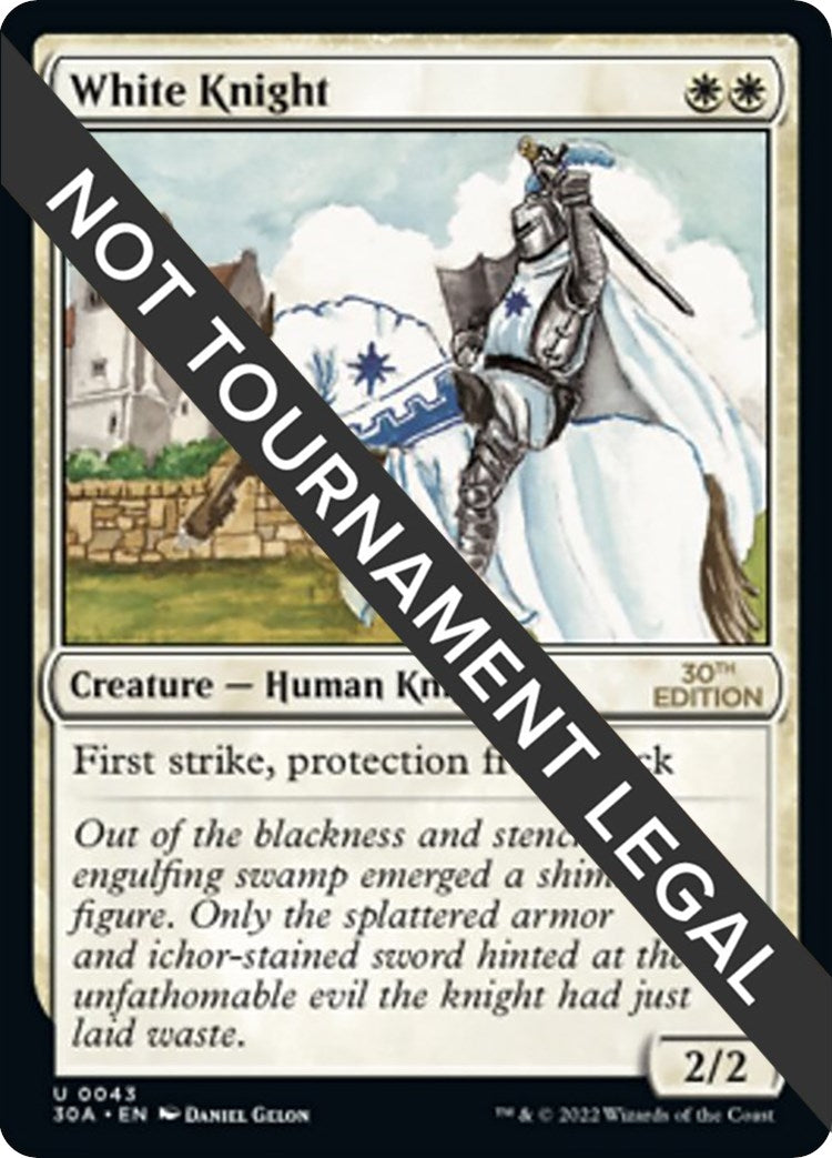 Image for White Knight (30th Anniversary Edition) (43) - Magic: The Gathering