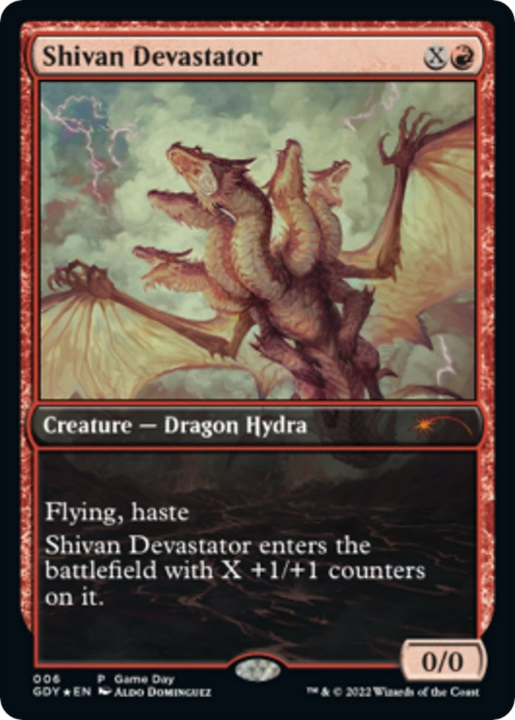 Image for Shivan Devastator (Game Day & Store Championship Promos) (6) - Magic: The Gathering