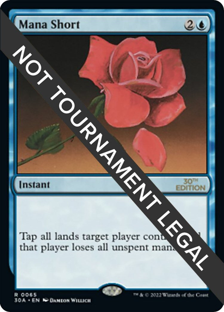 Image for Mana Short (30th Anniversary Edition) (65) - Magic: The Gathering