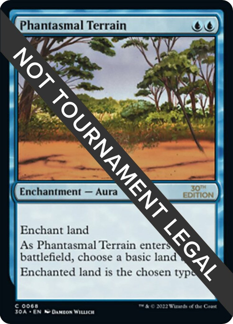 Image for Phantasmal Terrain (30th Anniversary Edition) (68) - Magic: The Gathering