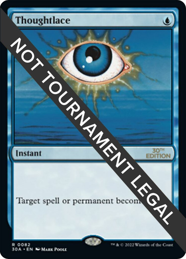 Image for Thoughtlace (30th Anniversary Edition) (82) - Magic: The Gathering