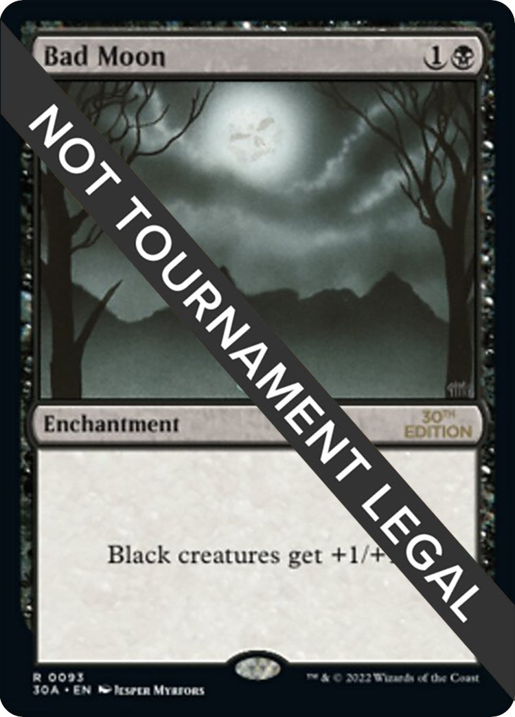 Image for Bad Moon (30th Anniversary Edition) (93) - Magic: The Gathering
