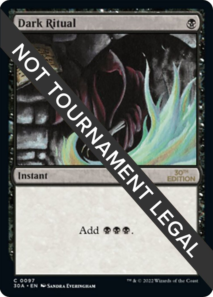 Image for Dark Ritual (30th Anniversary Edition) (97) - Magic: The Gathering