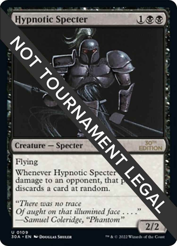 Image for Hypnotic Specter (30th Anniversary Edition) (109) - Magic: The Gathering