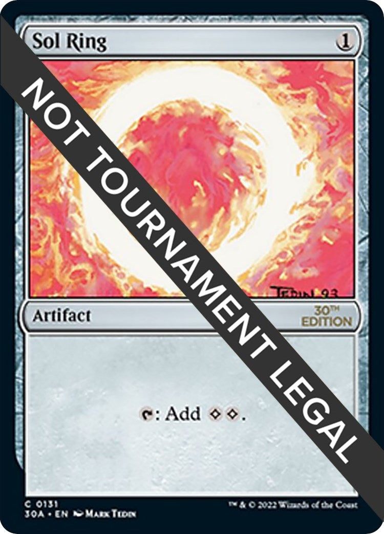 Image for Sol Ring (131) (30th Anniversary Edition) (131) - Magic: The Gathering