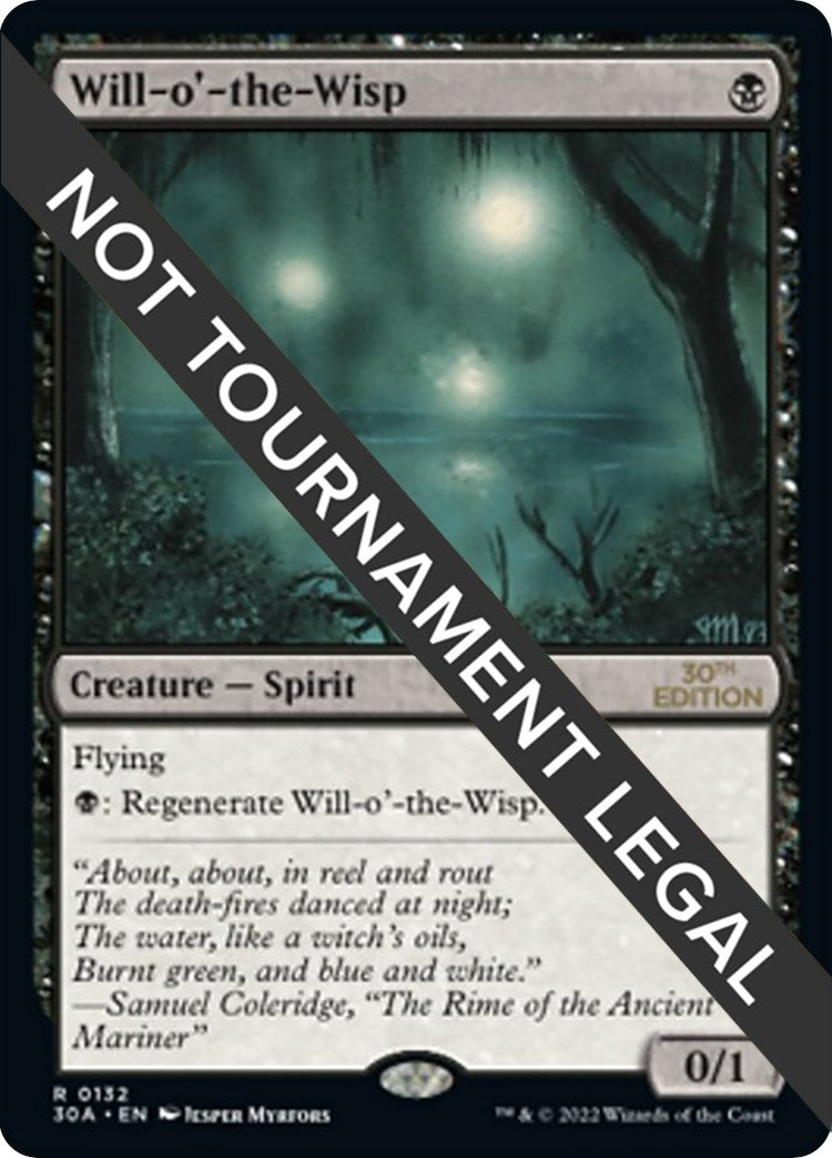 Image for Will-o'-the-Wisp (30th Anniversary Edition) (132) - Magic: The Gathering