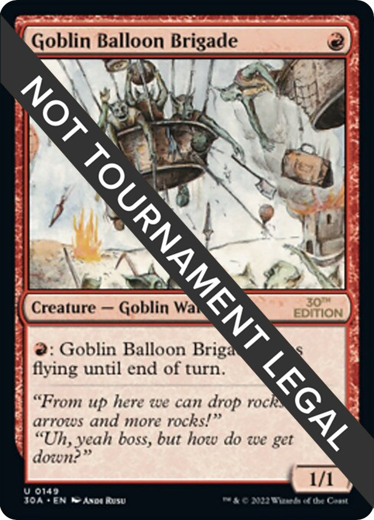 Image for Goblin Balloon Brigade (30th Anniversary Edition) (149) - Magic: The Gathering