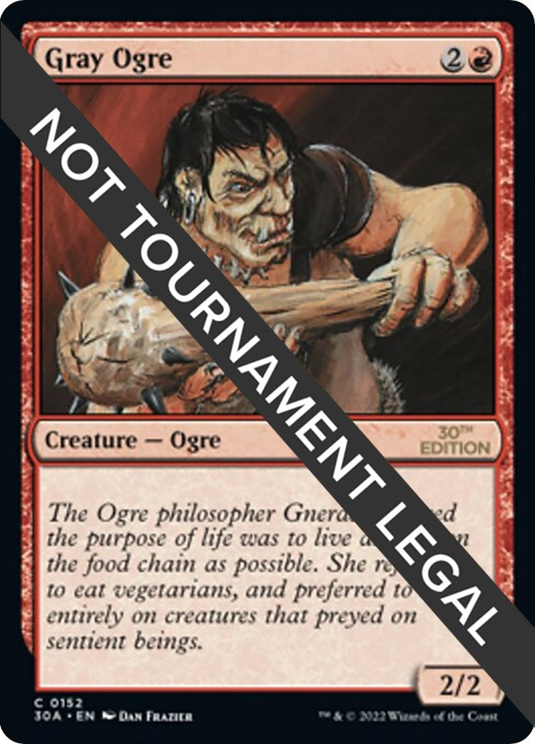 Image for Gray Ogre (30th Anniversary Edition) (152) - Magic: The Gathering