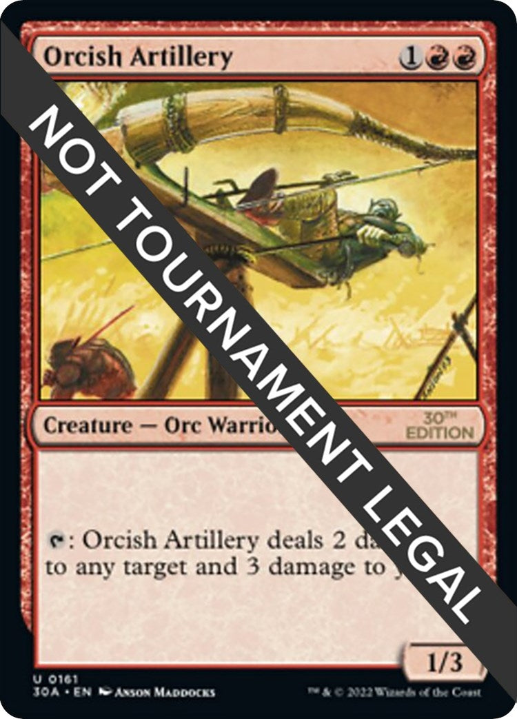 Image for Orcish Artillery (30th Anniversary Edition) (161) - Magic: The Gathering