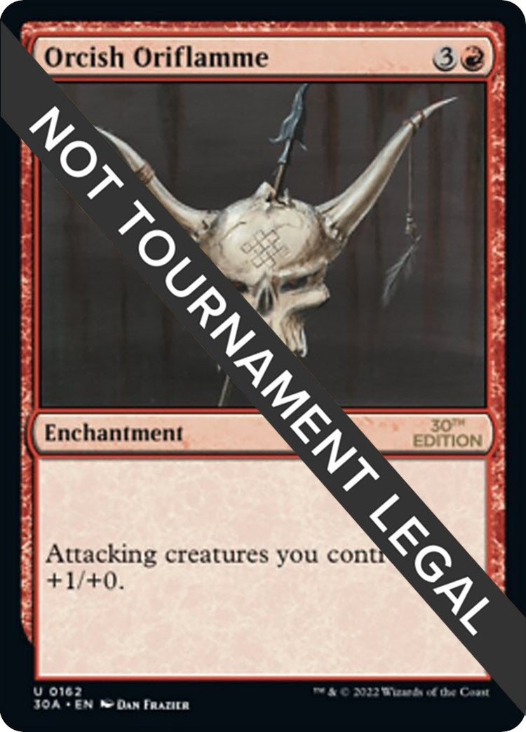 Image for Orcish Oriflamme (30th Anniversary Edition) (162) - Magic: The Gathering