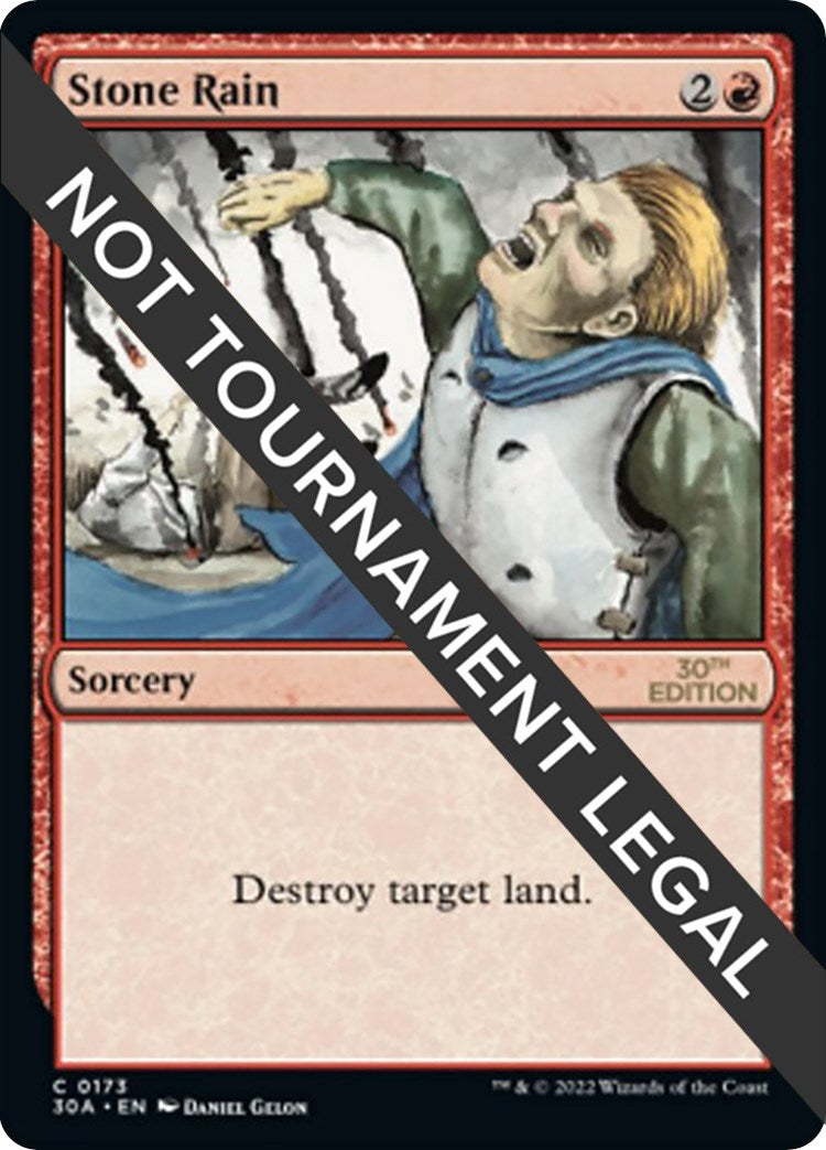 Image for Stone Rain (30th Anniversary Edition) (173) - Magic: The Gathering