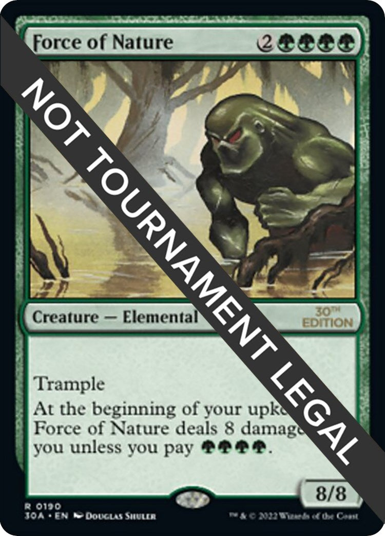 Image for Force of Nature (30th Anniversary Edition) (190) - Magic: The Gathering