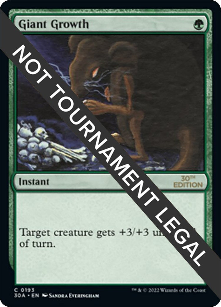 Image for Giant Growth (30th Anniversary Edition) (193) - Magic: The Gathering
