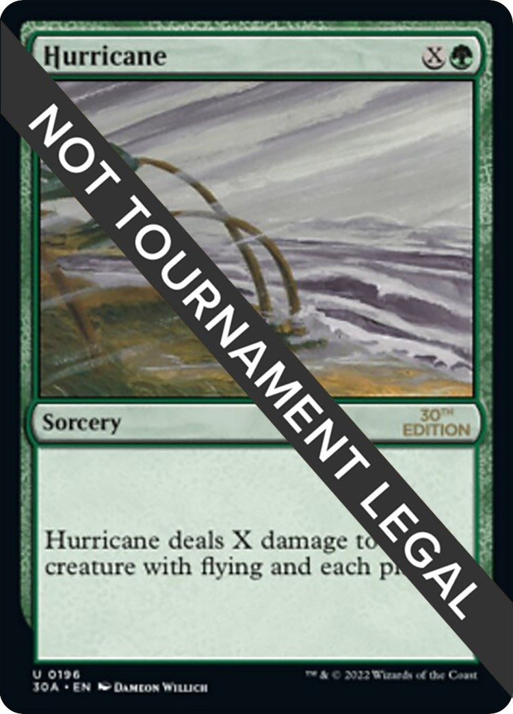 Image for Hurricane (30th Anniversary Edition) (196) - Magic: The Gathering