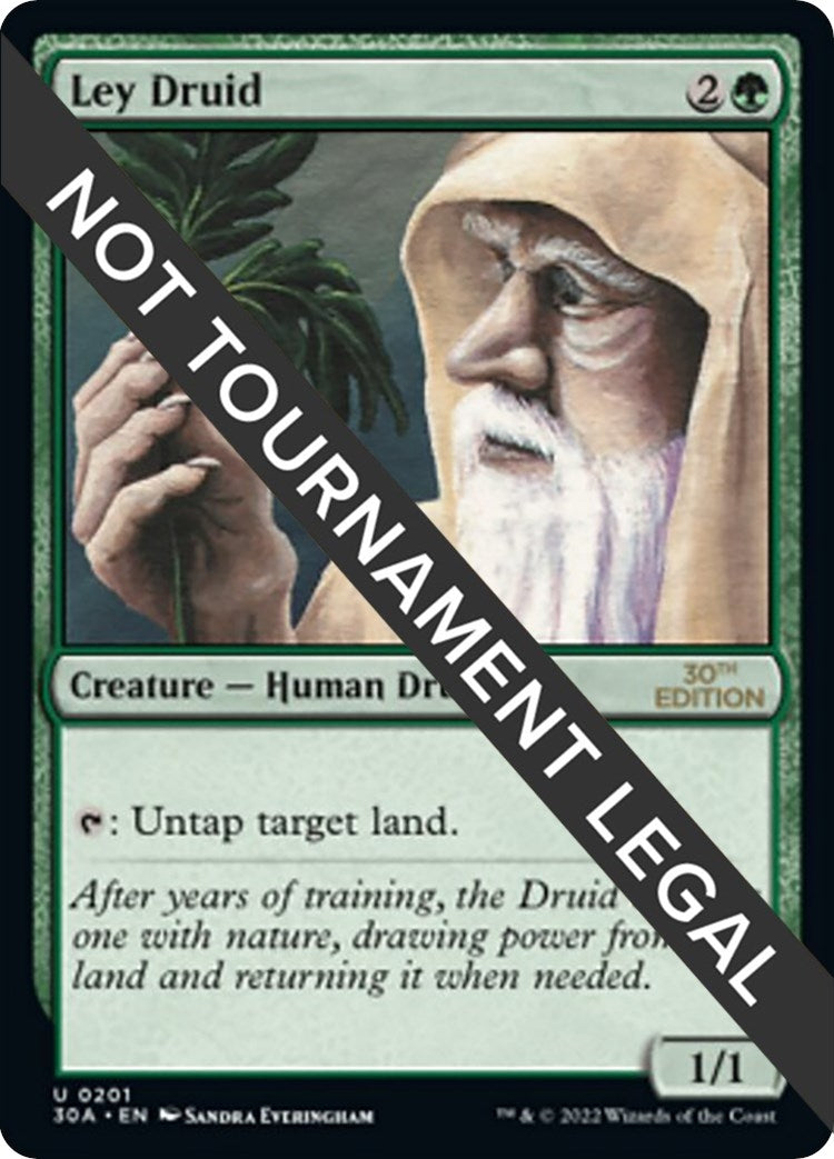 Image for Ley Druid (30th Anniversary Edition) (201) - Magic: The Gathering