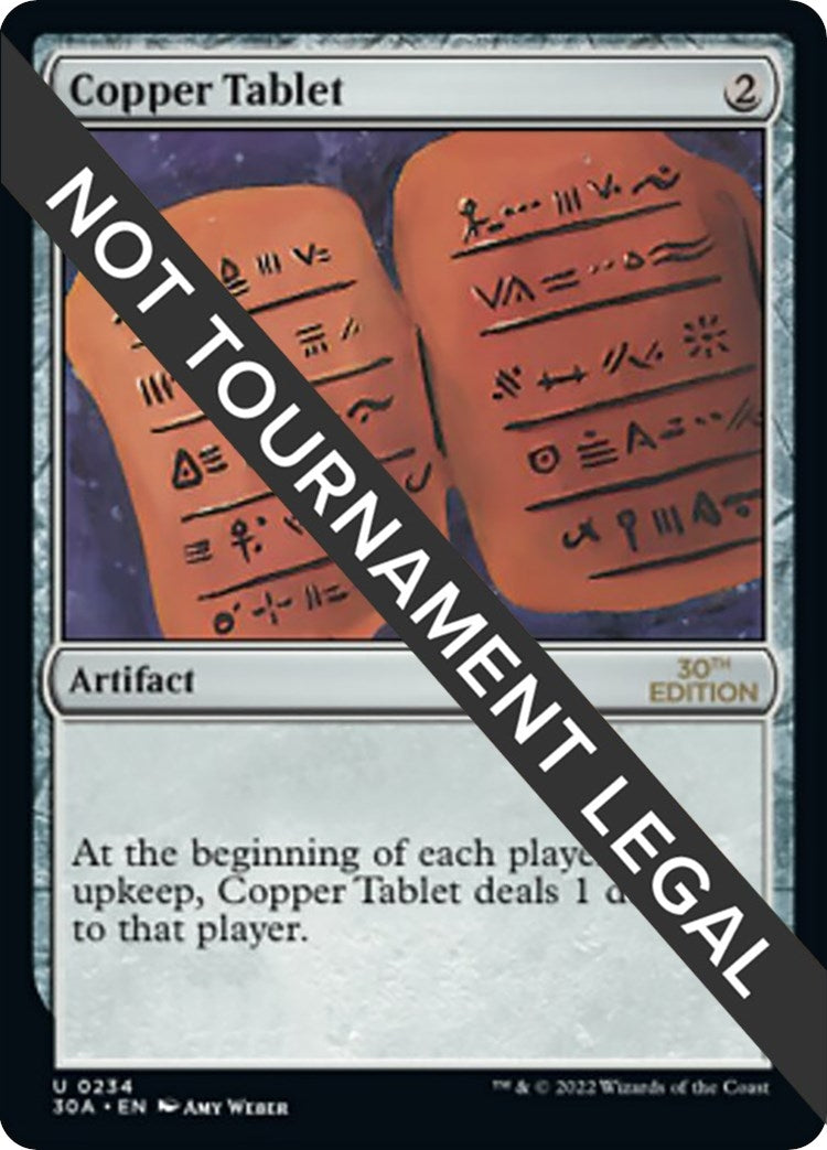 Image for Copper Tablet (30th Anniversary Edition) (234) - Magic: The Gathering