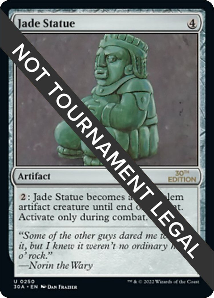 Image for Jade Statue (30th Anniversary Edition) (250) - Magic: The Gathering