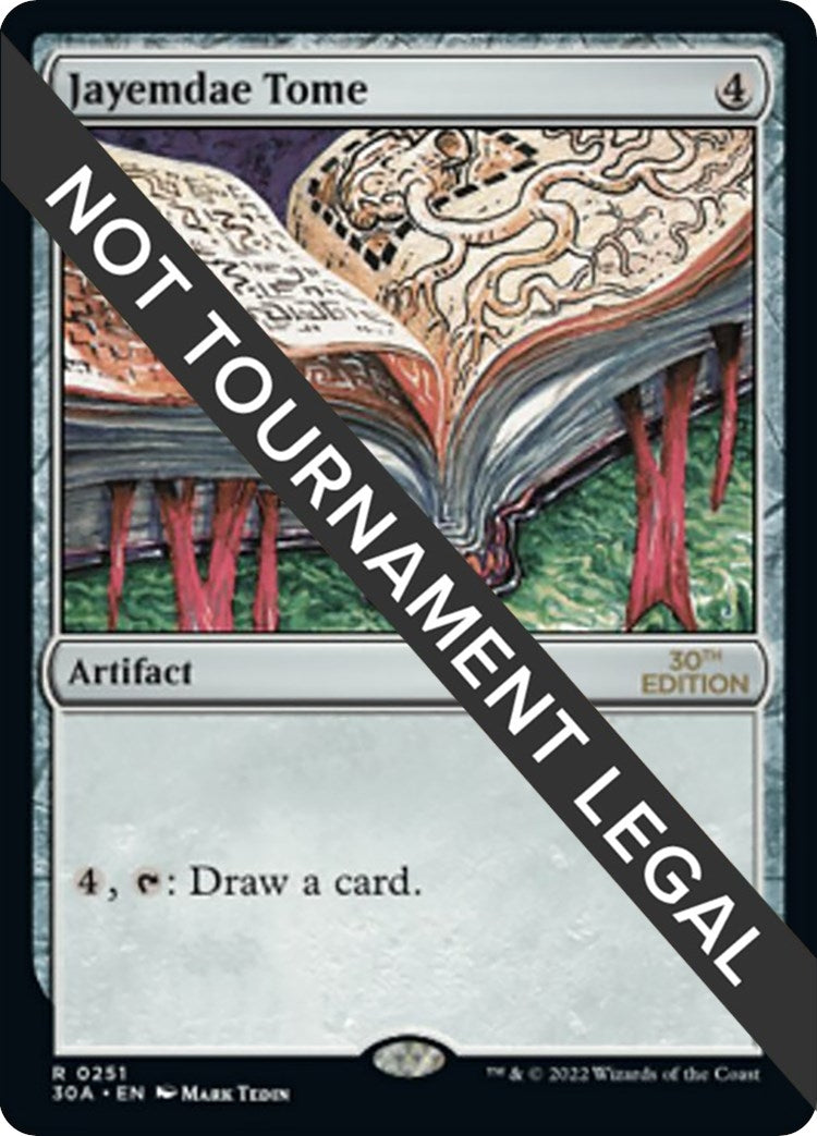 Image for Jayemdae Tome (30th Anniversary Edition) (251) - Magic: The Gathering