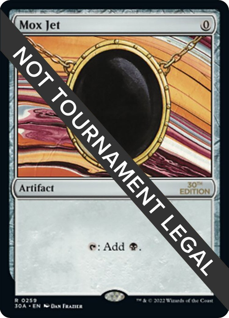 Image for Mox Jet (30th Anniversary Edition) (259) - Magic: The Gathering