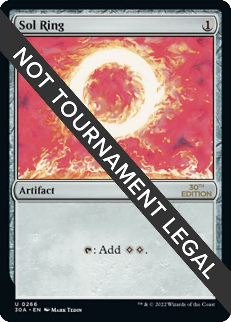 Image for Sol Ring (266) (30th Anniversary Edition) (266) - Magic: The Gathering