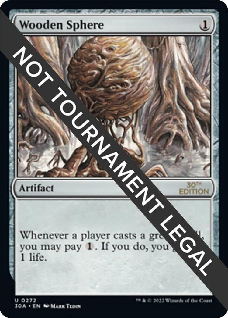 Image for Wooden Sphere (30th Anniversary Edition) (272) - Magic: The Gathering