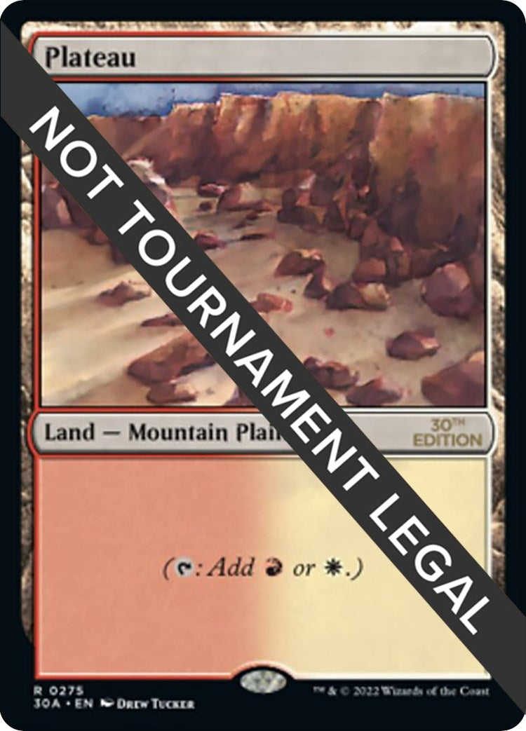 Image for Plateau (30th Anniversary Edition) (275) - Magic: The Gathering