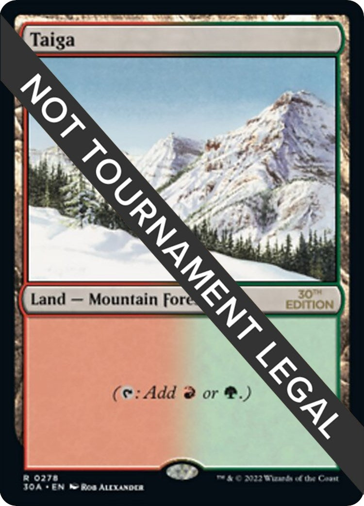Image for Taiga (30th Anniversary Edition) (278) - Magic: The Gathering