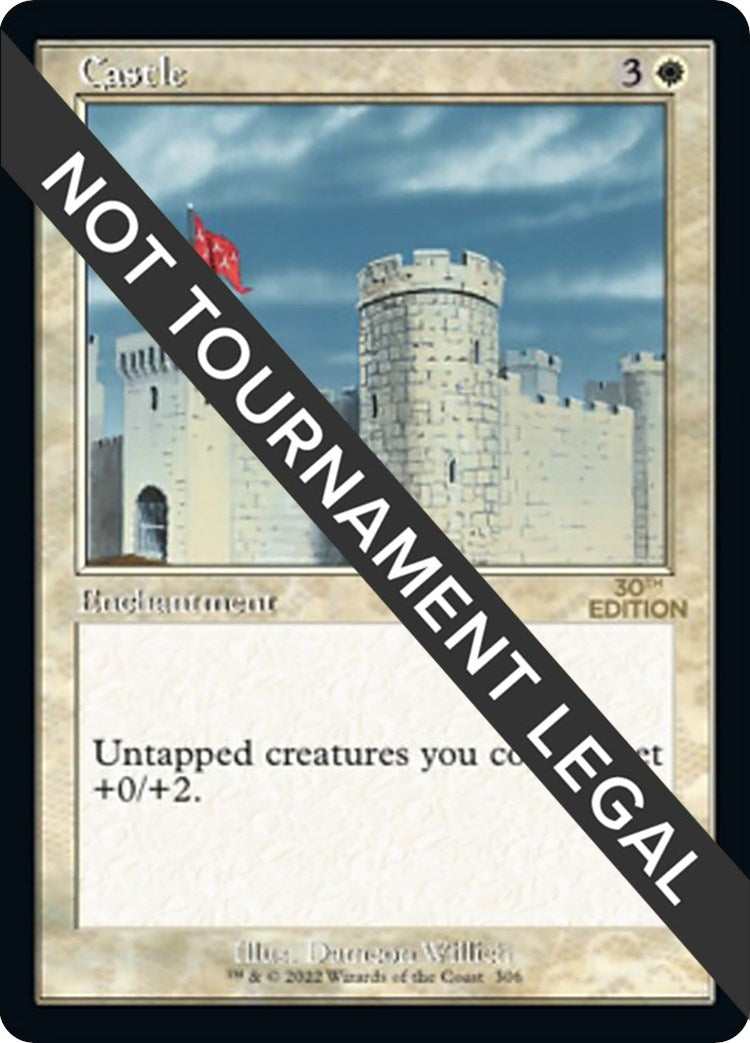 Image for Castle (Retro Frame) (30th Anniversary Edition) (306) - Magic: The Gathering