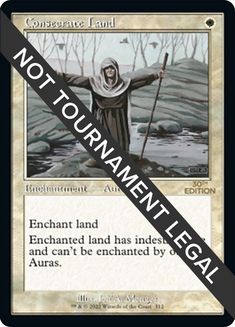 Image for Consecrate Land (Retro Frame) (30th Anniversary Edition) (312) - Magic: The Gathering