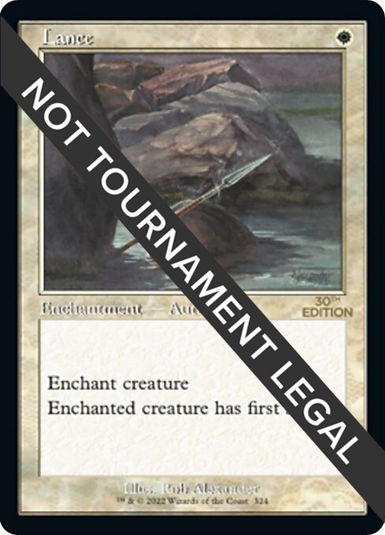Image for Lance (Retro Frame) (30th Anniversary Edition) (324) - Magic: The Gathering