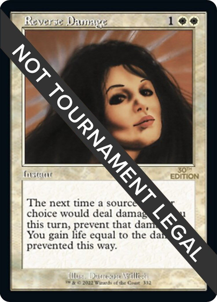 Image for Reverse Damage (Retro Frame) (30th Anniversary Edition) (332) - Magic: The Gathering