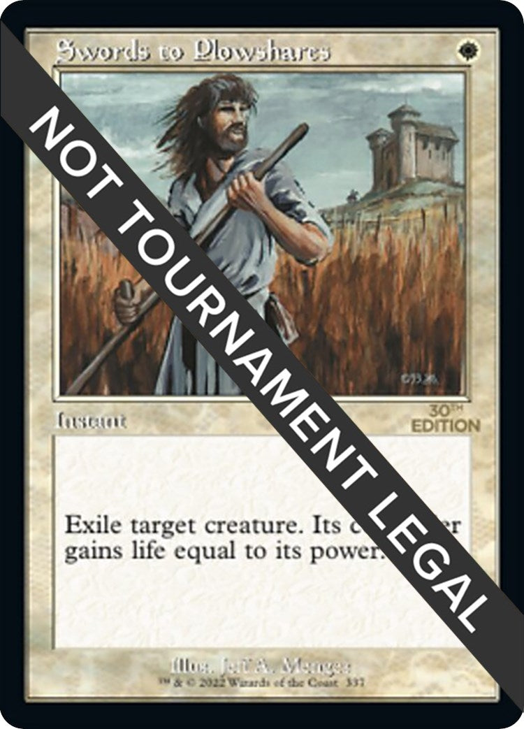 Image for Swords to Plowshares (Retro Frame) (30th Anniversary Edition) (337) - Magic: The Gathering