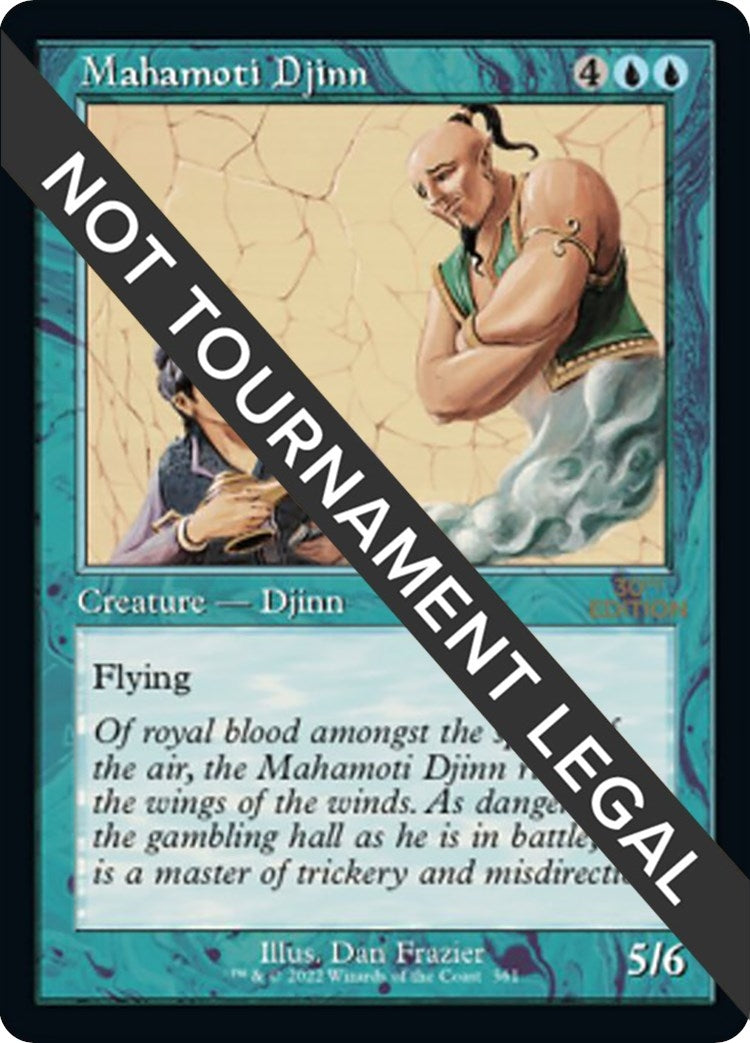 Image for Mahamoti Djinn (Retro Frame) (30th Anniversary Edition) (361) - Magic: The Gathering