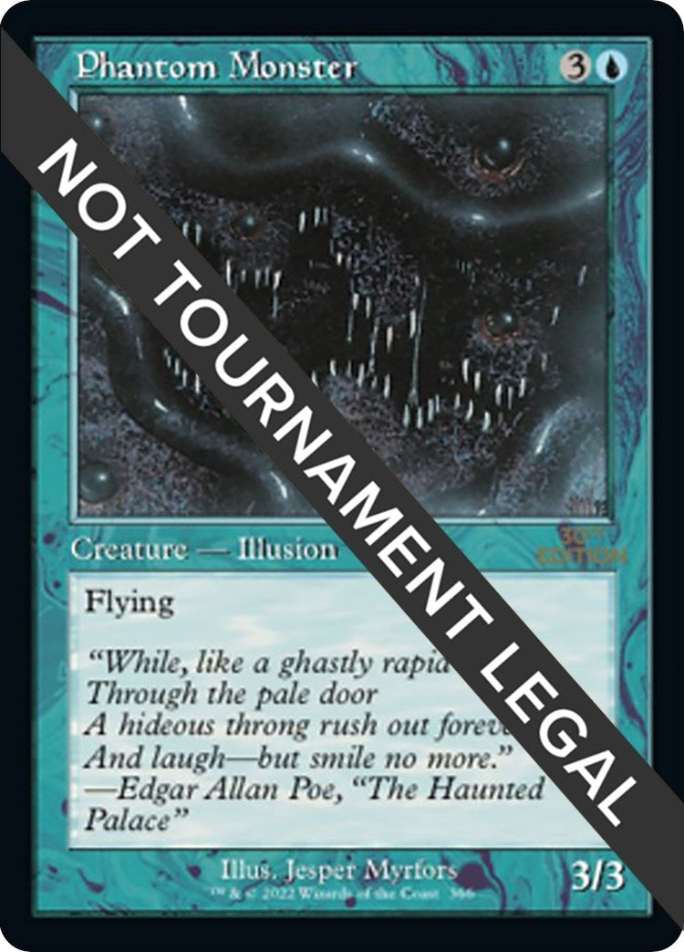 Image for Phantom Monster (Retro Frame) (30th Anniversary Edition) (366) - Magic: The Gathering