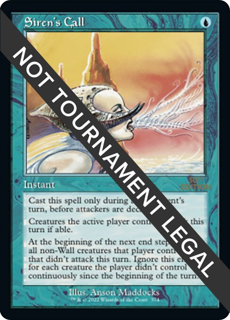 Image for Siren's Call (Retro Frame) (30th Anniversary Edition) (374) - Magic: The Gathering
