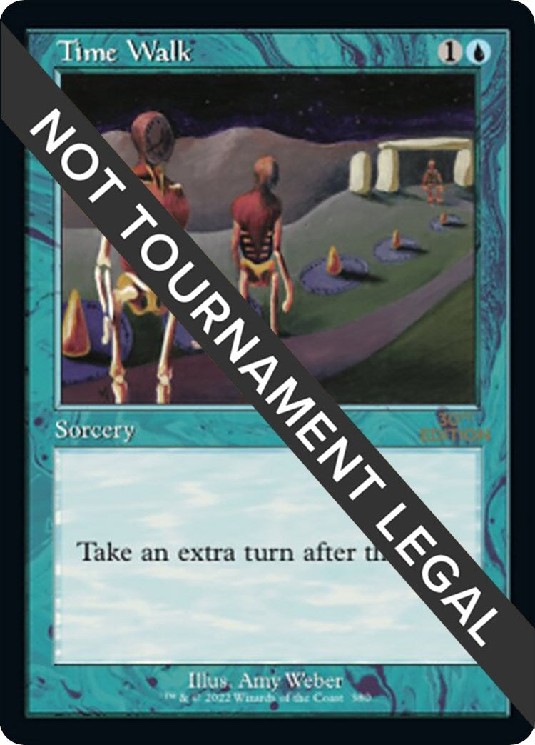 Image for Time Walk (Retro Frame) (30th Anniversary Edition) (380) - Magic: The Gathering