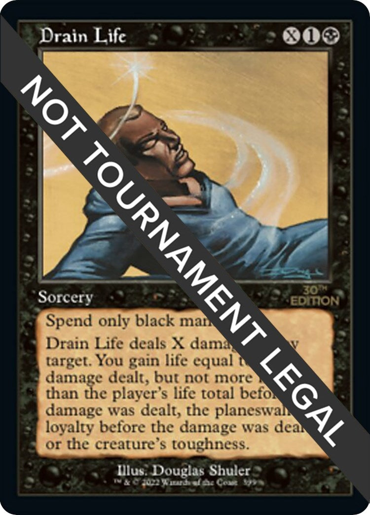 Image for Drain Life (Retro Frame) (30th Anniversary Edition) (399) - Magic: The Gathering