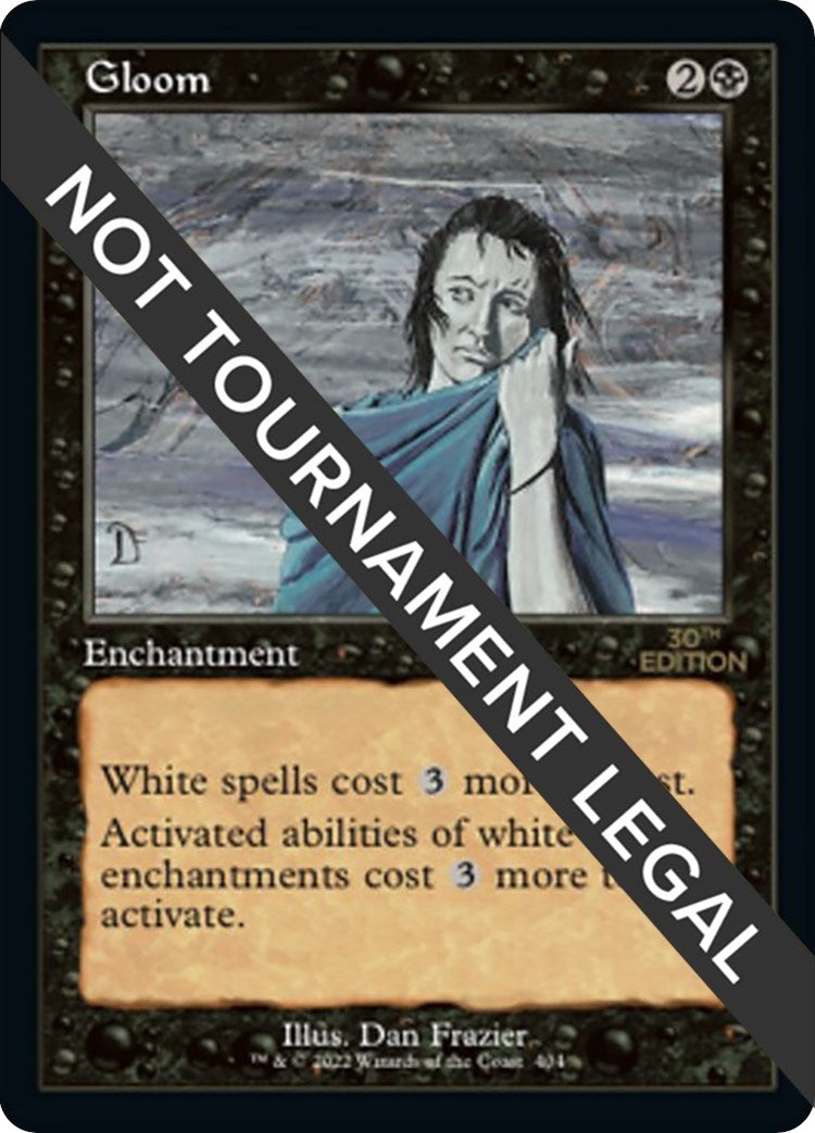Image for Gloom (Retro Frame) (30th Anniversary Edition) (404) - Magic: The Gathering
