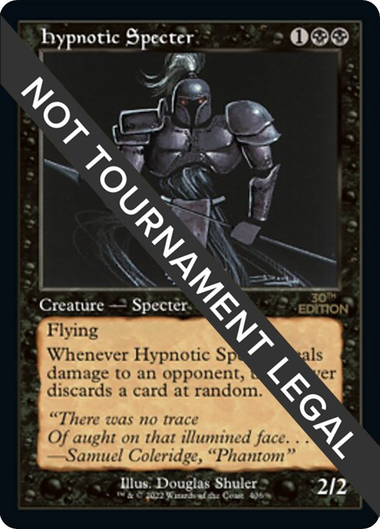 Image for Hypnotic Specter (Retro Frame) (30th Anniversary Edition) (406) - Magic: The Gathering