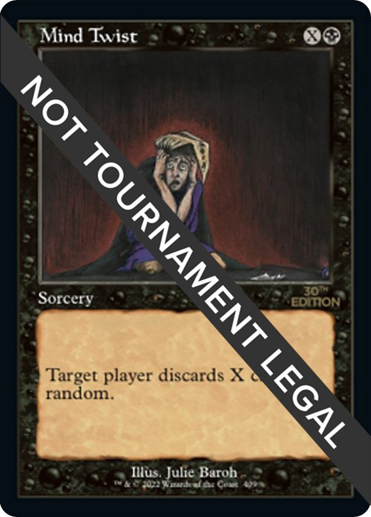 Image for Mind Twist (Retro Frame) (30th Anniversary Edition) (409) - Magic: The Gathering