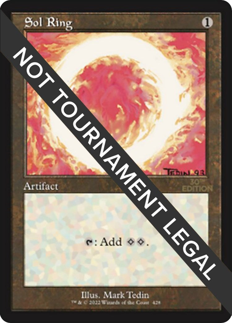 Image for Sol Ring (428) (Retro Frame) (30th Anniversary Edition) (428) - Magic: The Gathering