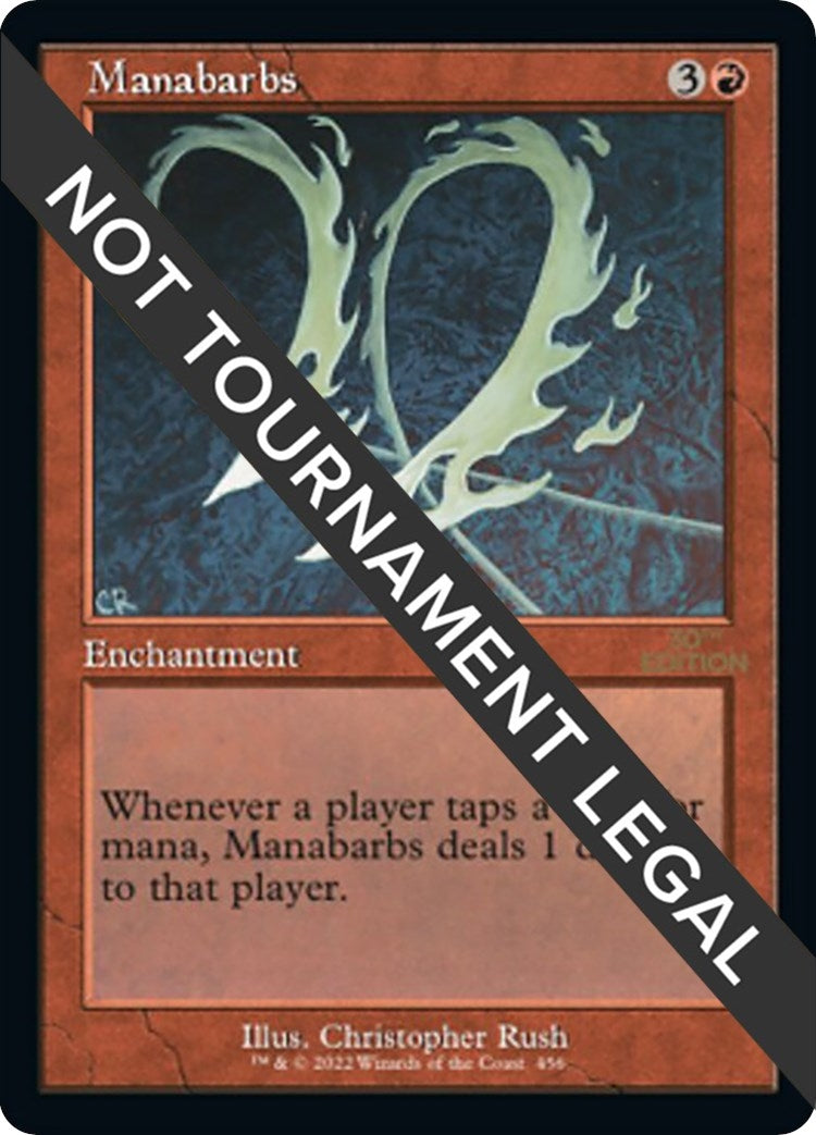 Image for Manabarbs (Retro Frame) (30th Anniversary Edition) (456) - Magic: The Gathering