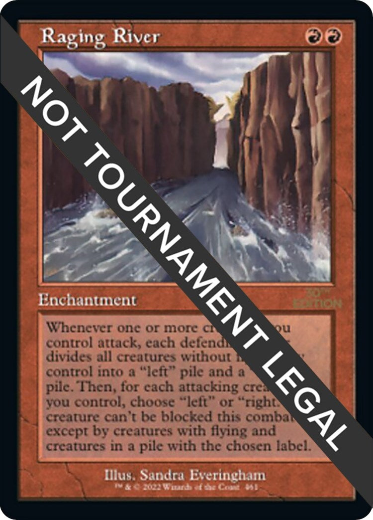 Image for Raging River (Retro Frame) (30th Anniversary Edition) (461) - Magic: The Gathering