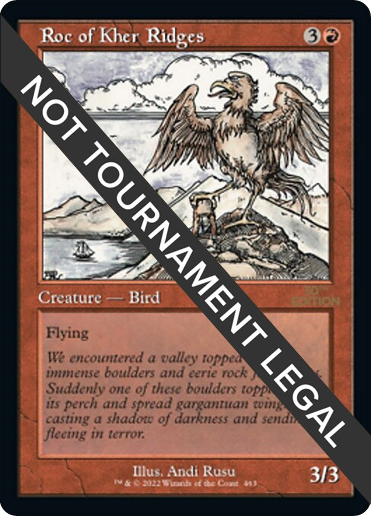 Image for Roc of Kher Ridges (Retro Frame) (30th Anniversary Edition) (463) - Magic: The Gathering
