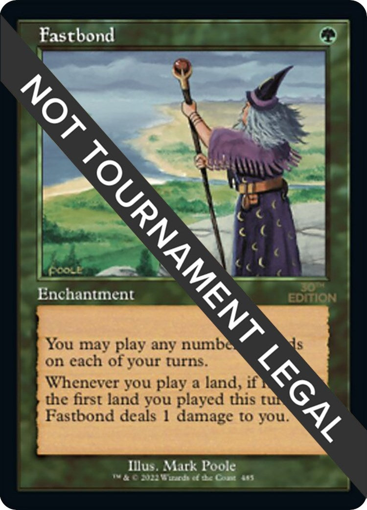 Image for Fastbond (Retro Frame) (30th Anniversary Edition) (485) - Magic: The Gathering
