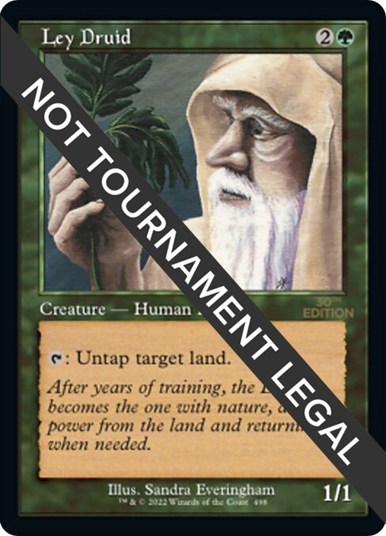 Image for Ley Druid (Retro Frame) (30th Anniversary Edition) (498) - Magic: The Gathering