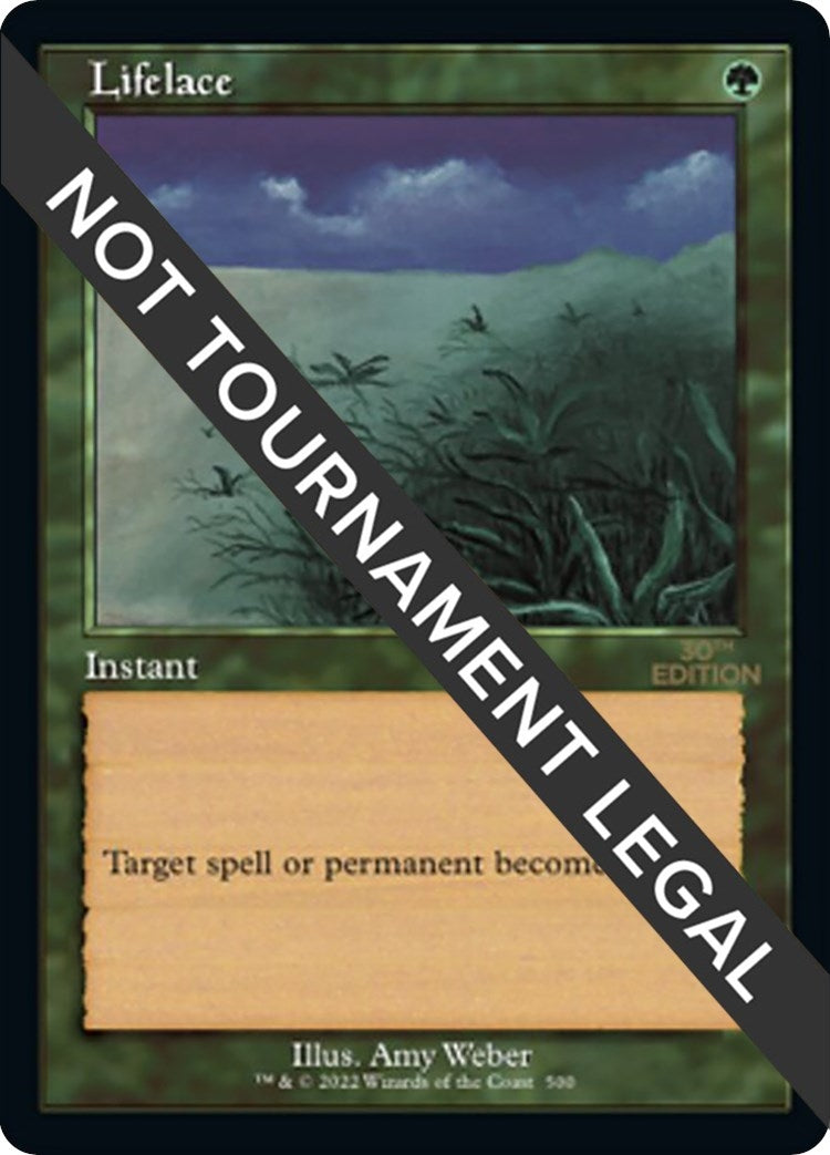 Image for Lifelace (Retro Frame) (30th Anniversary Edition) (500) - Magic: The Gathering