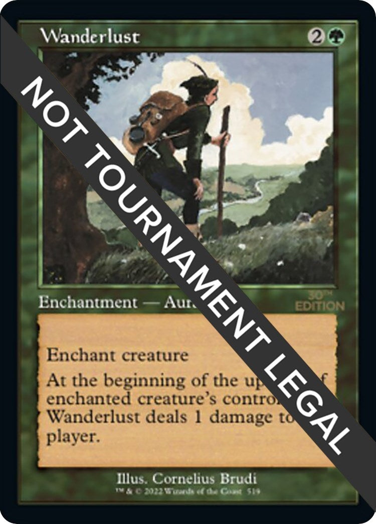 Image for Wanderlust (Retro Frame) (30th Anniversary Edition) (519) - Magic: The Gathering
